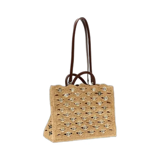 Sac A Main Disc-Link Top Handle Bag