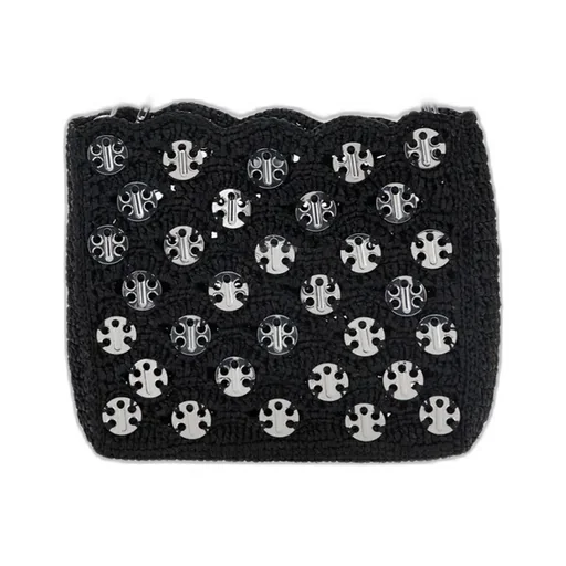 Sac A Main Chain-Link Shoulder Bag