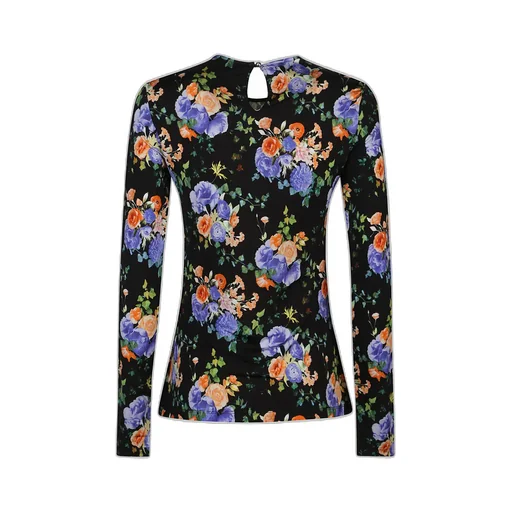 Floral Print Jersey Top