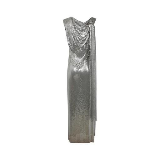 Metallic Effect Sleeveless Dress