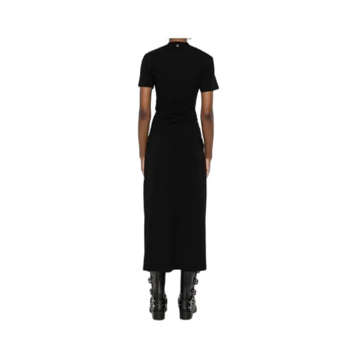 Jersey Long Piercing Dress