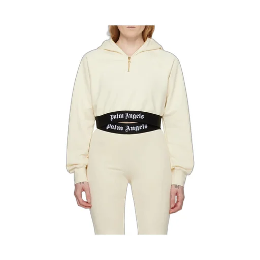Logo Waist Cropped Sweatshirt