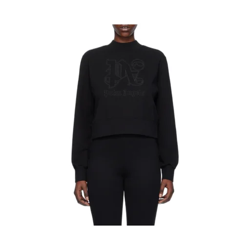 Monogram Detailed Crewneck Sweatshirt