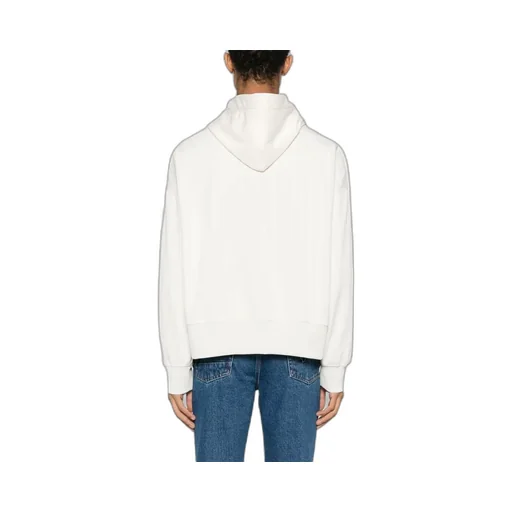 Monogram-Embroidered Drop Shoulder Track Hoodie