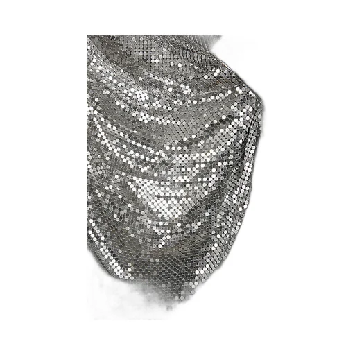 Metallic Effect Sleeveless Dress