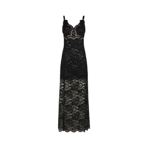 Lace Detailed Sleeveless Maxi Dress