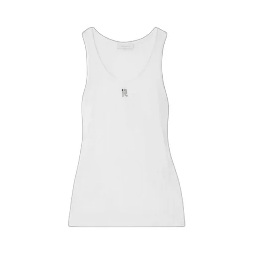 Logo-Plaque Sleeveless Tank Top