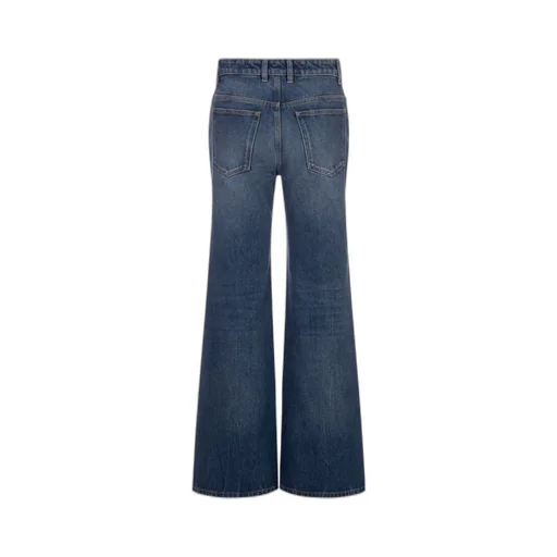 Embellished Flared-Leg Jeans