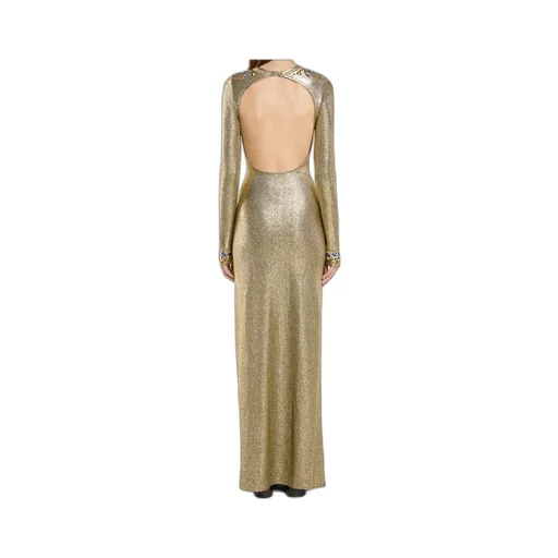 Temporary Crystal-Embellished Maxi Dress
