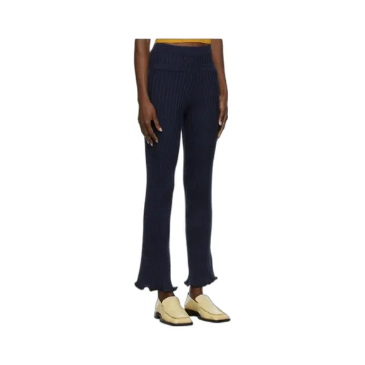 Knitted Flared Trousers