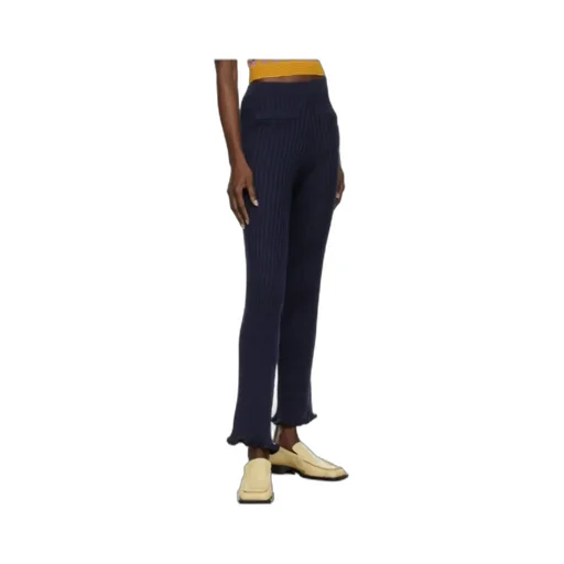 Knitted Flared Trousers