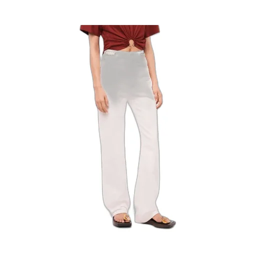 Paillette-Embellished Flared Denim Jeans