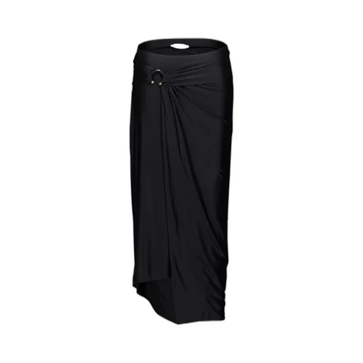 Jupe Draped Maxi Skirt