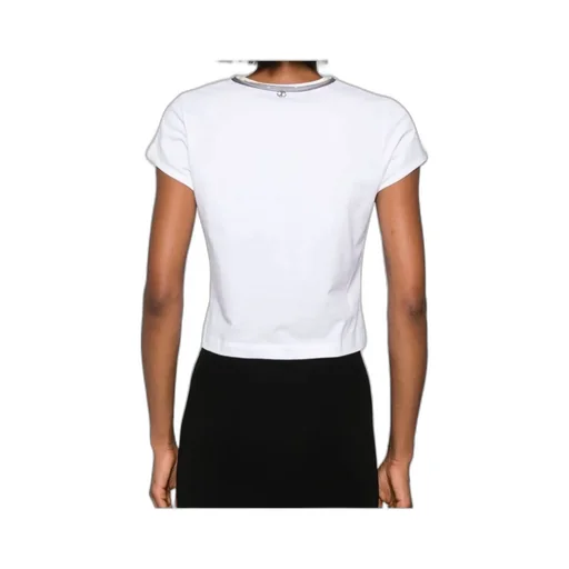 Camera-Printed Crewneck T-Shirt