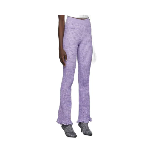 Logo High-Rise Knitted Pants