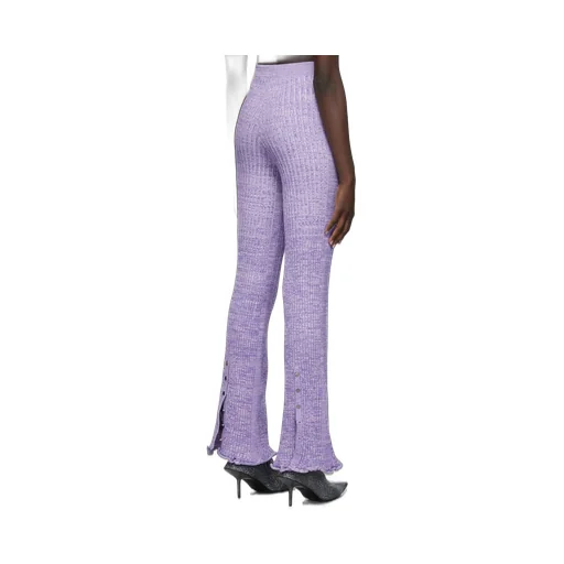 Logo High-Rise Knitted Pants