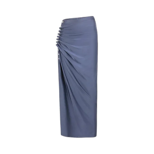 Draped-Detail Skirt