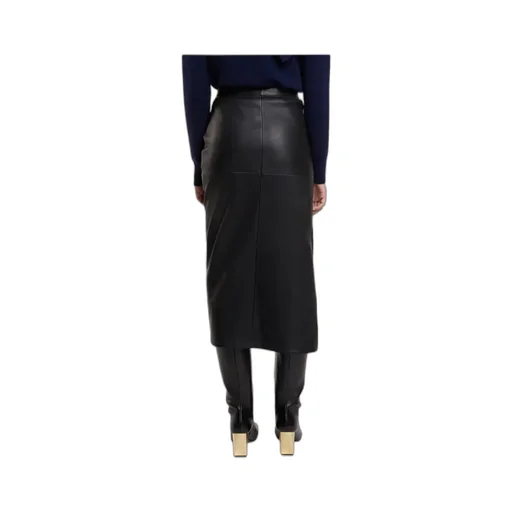 Gathered Detailed Midi Skirt