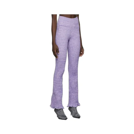 Logo High-Rise Knitted Pants