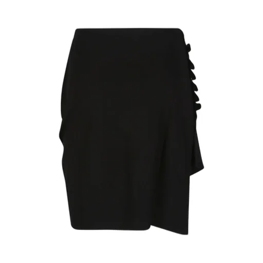 Draped Mini Skirt