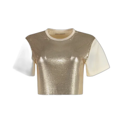 Round Collar Short T-Shirt