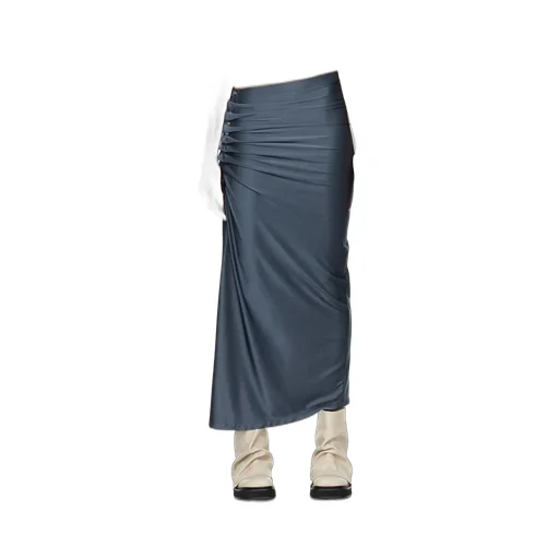 Draped-Detail Skirt