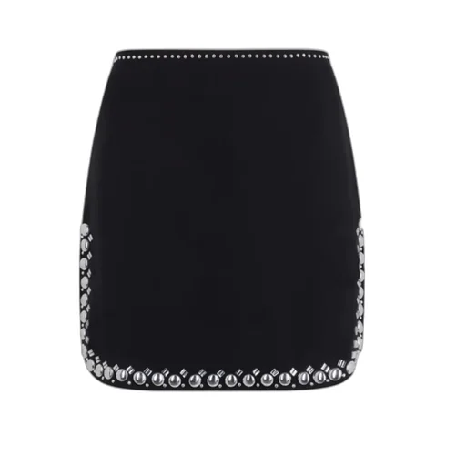 Embellished Mini Skirt