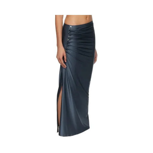 Draped-Detail Skirt