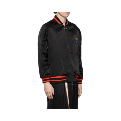 Logo Label Casual Jacket