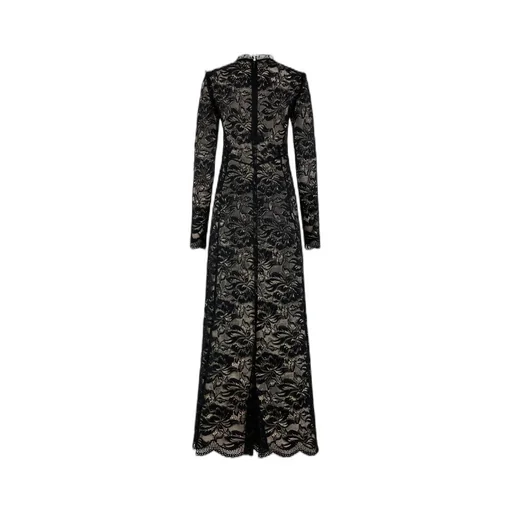 Long Sleeved Lace Maxi Dress