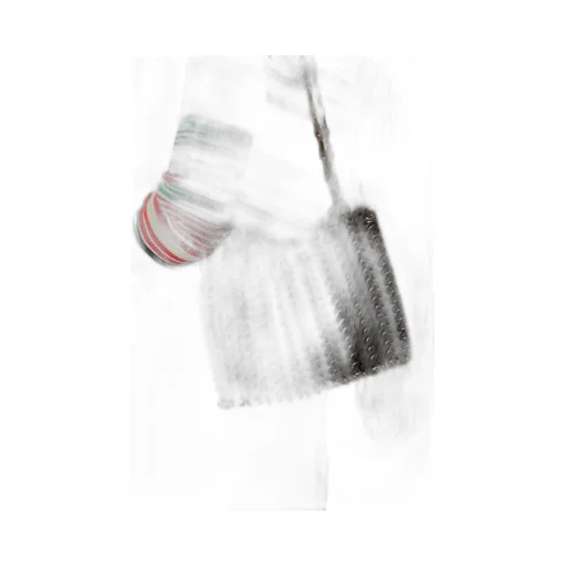 1969 Disc Detailed Shoulder Bag