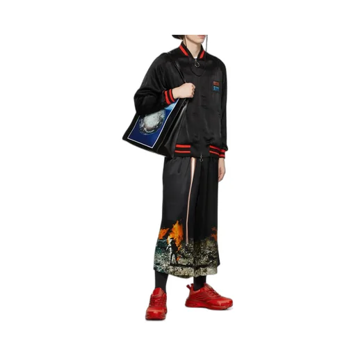 Logo Label Casual Jacket