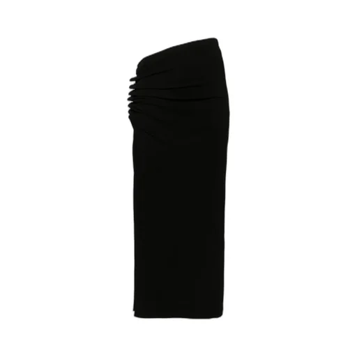 Ruch-Detailed Midi Skirt