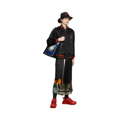 Logo Label Casual Jacket