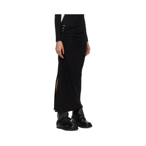 Ruch-Detailed Midi Skirt