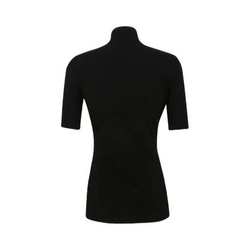 Stud-Detail Jersey Top