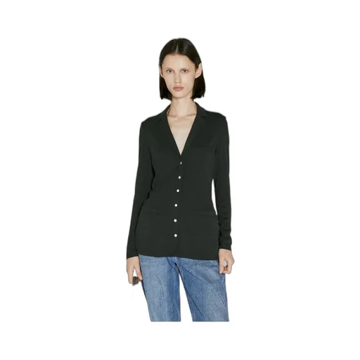 V-Neck Long-Sleeved Shirt