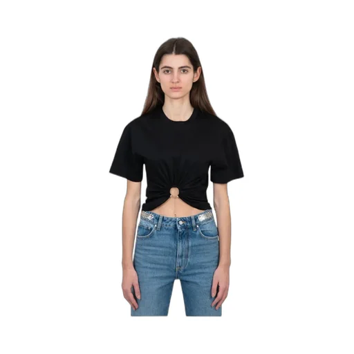 Piercing-Detailed T-Shirt