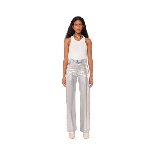 Mid-Rise Straight-Leg Jeans