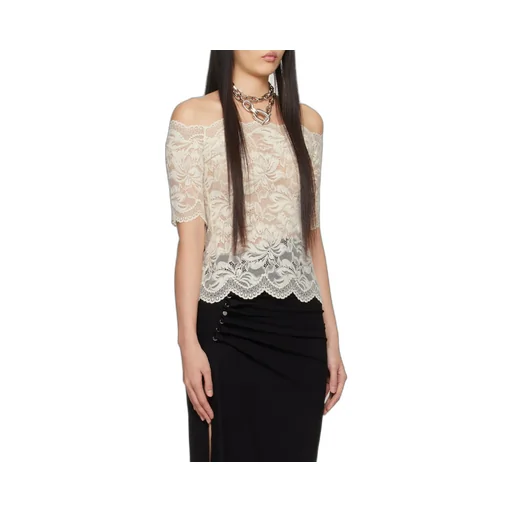 Off-Shoulder Lace Top