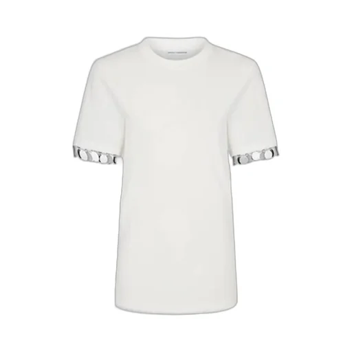 Paillette-Embellished Crepe T-Shirt