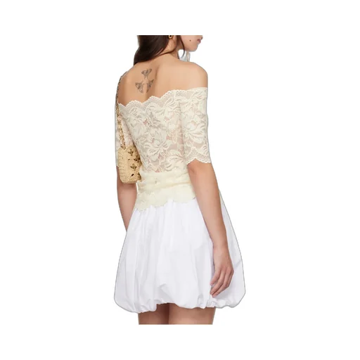 Off-Shoulder Lace Top