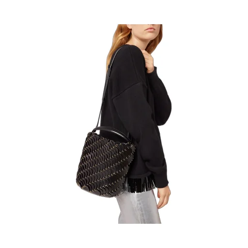 PacoÏO Disc Detailed Bucket Bag