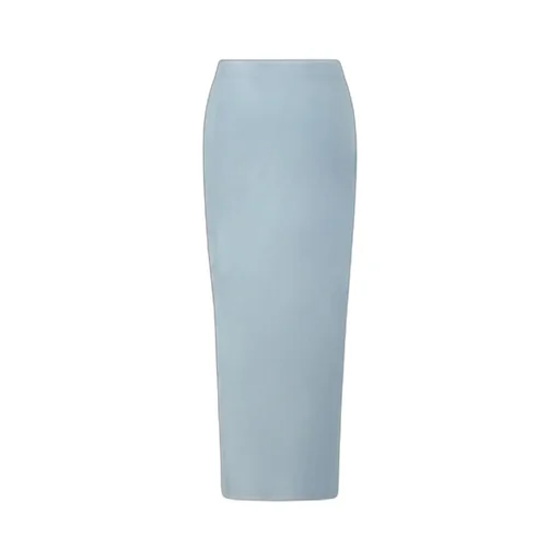 Faded Draped Pression Skirt