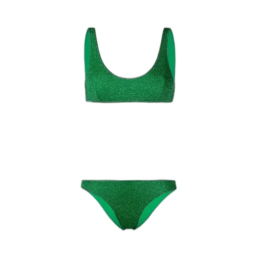 Metallic Effect Bikini Set