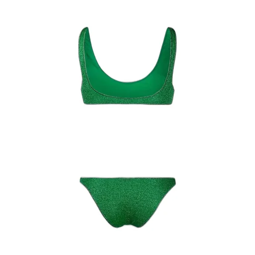 Metallic Effect Bikini Set