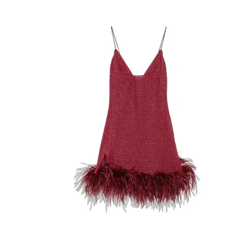LumiÈRe Plumage Mini Dress