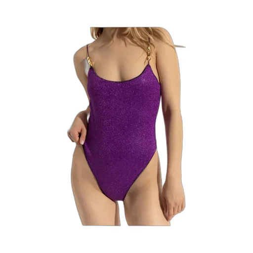 Glitter-Detailing Swimsuit