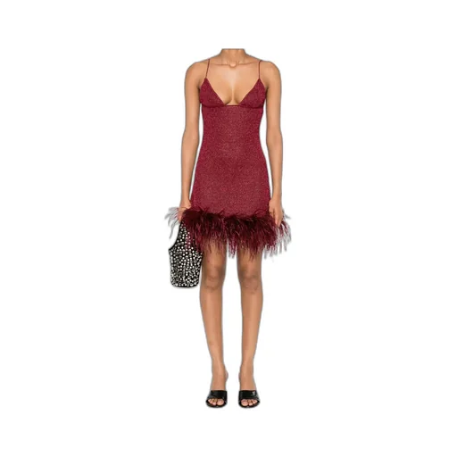 LumiÈRe Plumage Mini Dress