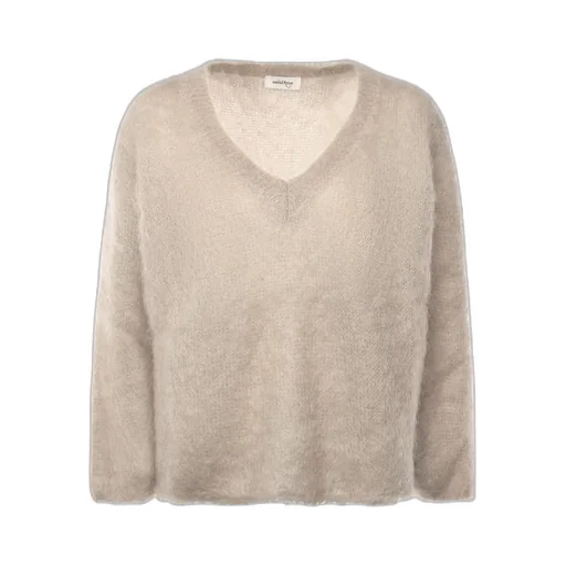 Mohair V-Neck Knitwear